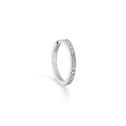 Ro Copenhagen Rock Classic Grey diamond hoop II