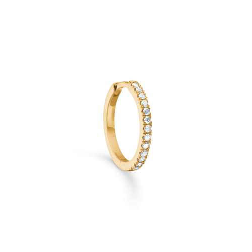 Ro Copenhagen Rock Classic Grey diamond hoop II