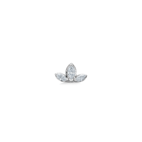 Ro Copenhagen Inner Peace Lotus Diamond Earring