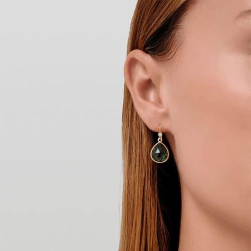 Alternative view of Julie Sandlau Lea Earrings Turmalin Crystal