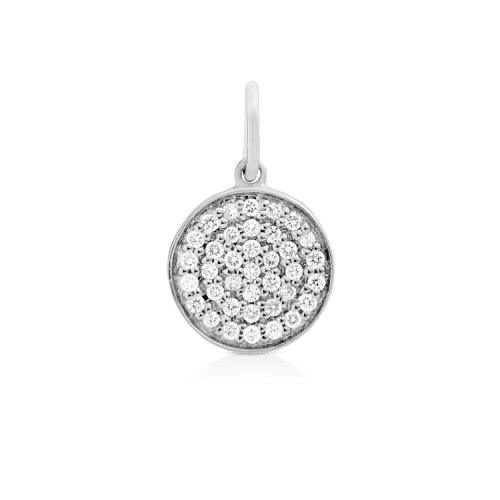 Ro Copenhagen Rock Classic Round Diamond Pendant