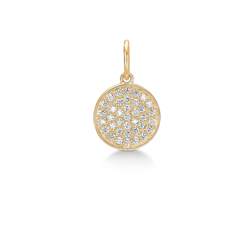 Ro Copenhagen Rock Classic Round Diamond Pendant