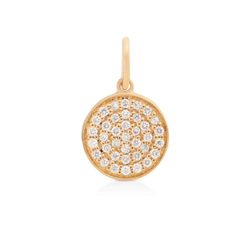 Ro Copenhagen Rock Classic Round Diamond Pendant
