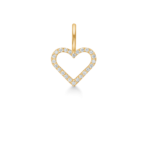 Ro Copenhagen Symbols Open Heart Diamond Pendant