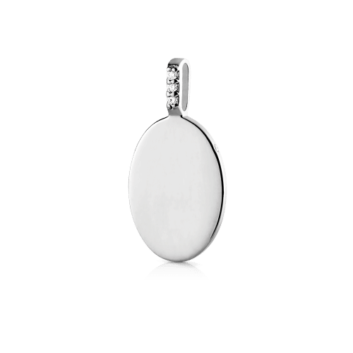 Ro Copenhagen Signet Diamond Pendant