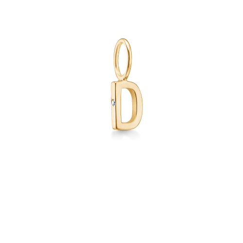 Ro Copenhagen MY D Solid Gold Pendant