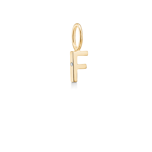 Ro Copenhagen MY F Solid Gold Pendant