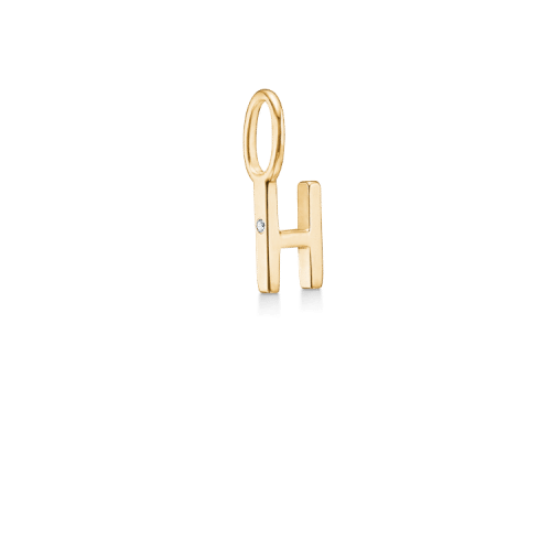 Ro Copenhagen MY H Solid Gold Pendant