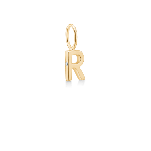 Ro Copenhagen MY R Solid Gold Pendant