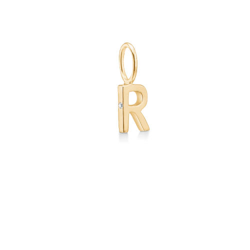 Ro Copenhagen MY R Solid Gold Pendant