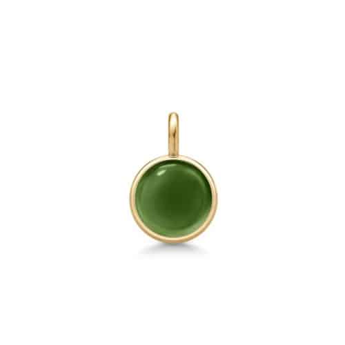 Julie Sandlau Prime Pendant Moss Green Crystal