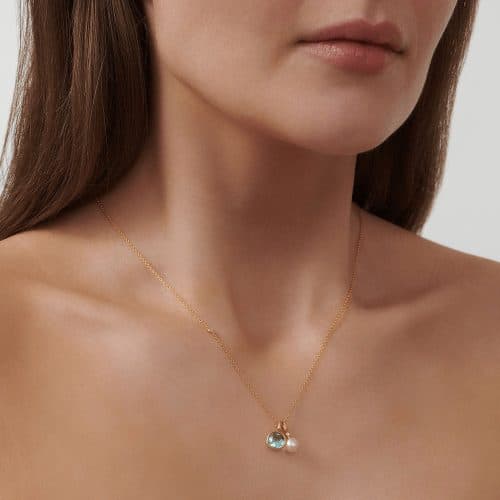Julie Sandlau Tasha Pendant White Pearl - Bilde 3