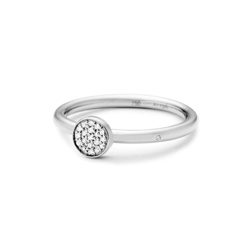 Ro Copenhagen Rock Classic Round Diamond Ring S