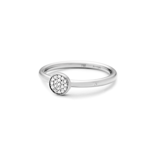 Ro Copenhagen Rock Classic Round Diamond Ring S