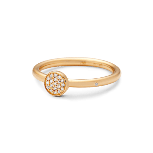Ro Copenhagen Rock Classic Round Diamond Ring S