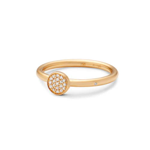 Ro Copenhagen Rock Classic Round Diamond Ring S