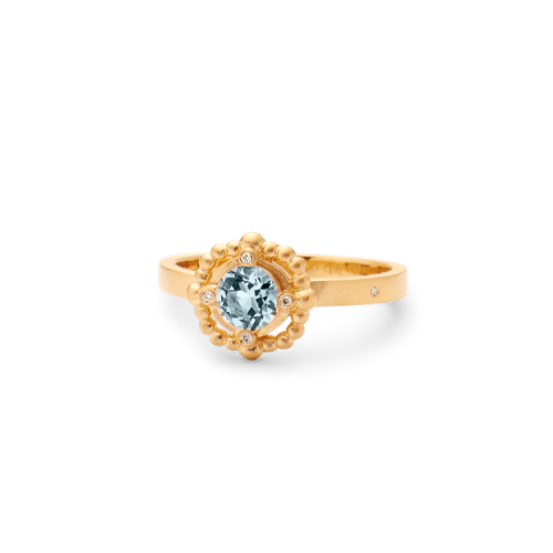 Ro Copenhagen Orbit Blue ring