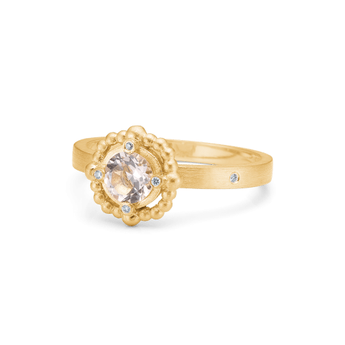Ro Copenhagen Orbit Rose ring