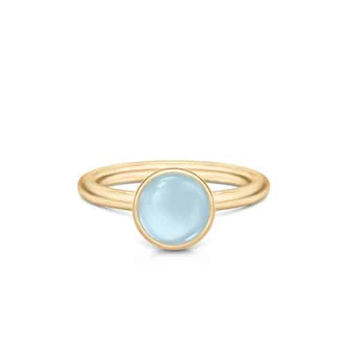 Julie Sandlau Primini Ring Milky Aqua Crystal