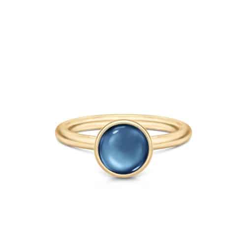 Julie Sandlau Primini Ring Sapphire Blue Crystal