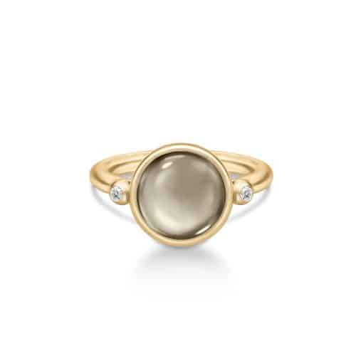Julie Sandlau Prime Ring Smokey Crystal