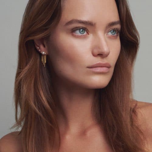 Alternative view of Julie Sandlau Finesse Earstuds Clear