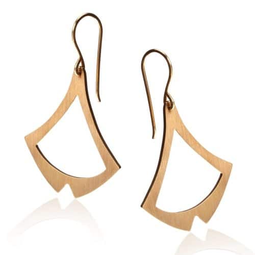 BAKKA - Seil ørepynt forgylt