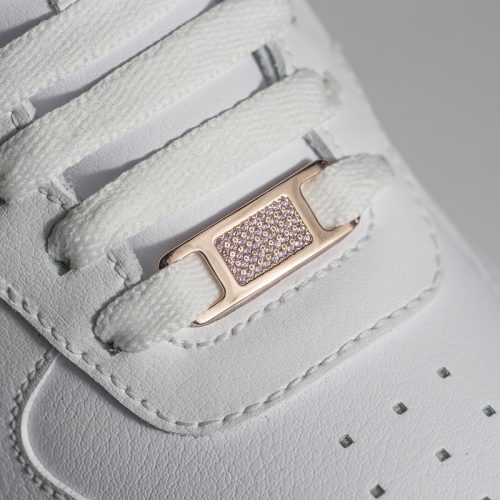 Alternative view of TAGS Silver-Rosegold-Pink CZ