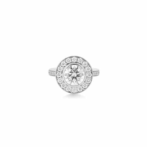 Julie Sandlau Heritage J.S. Ring F-G/VS and I/SI brilliant cut diamond