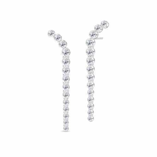 Julie Sandlau Lumi Earring F-G/VS brilliant cut diamonds