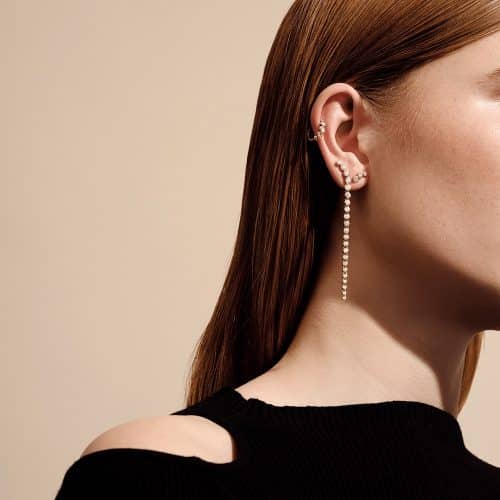 Julie Sandlau Lumen Earstud F-G/VS brilliant cut diamonds - Bilde 5