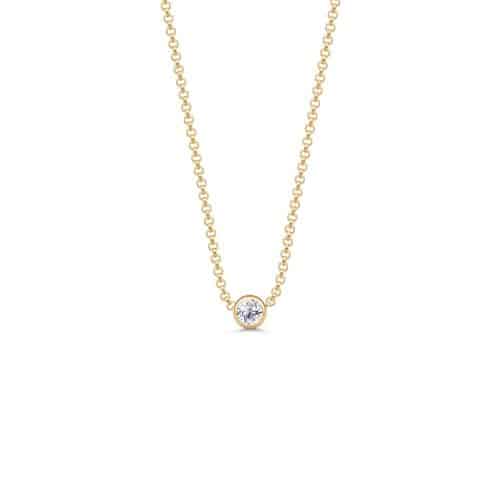 Julie Sandlau Luster Necklace F-G/VS brilliant cut diamond