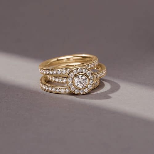 Julie Sandlau Heritage P.S. Ring F-G/VS and I/SI brilliant cut diamond - Bilde 4