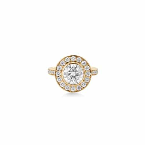 Julie Sandlau Heritage J.S. Ring F-G/VS and I/SI brilliant cut diamond