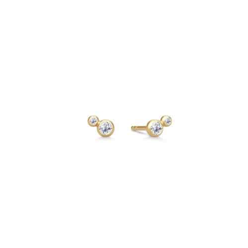 Julie Sandlau Fina Earstud F-G/SI brilliant cut diamonds