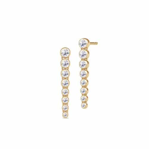 Julie Sandlau Luster Earring F-G/VS brilliant cut diamonds