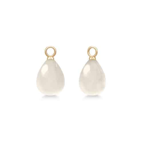 Julie Sandlau Elina Ear Pendant White Moonstone