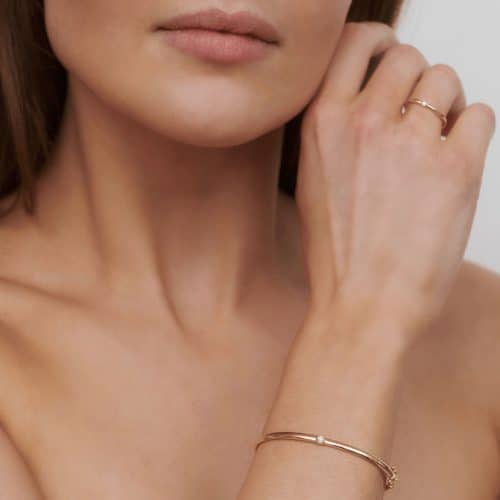 Alternative view of Julie Sandlau Purity Ring GH/VS brilliant cut diamond