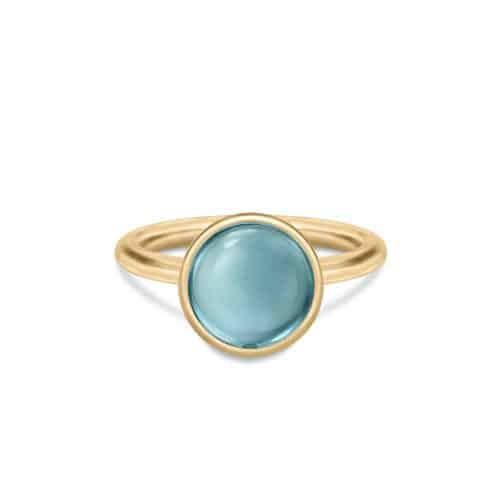 Julie Sandlau Prima Ring Aqua Blue Quartz