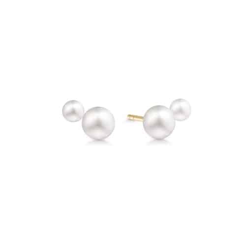 Julie Sandlau Edna Earstud White Freshwater Pearls