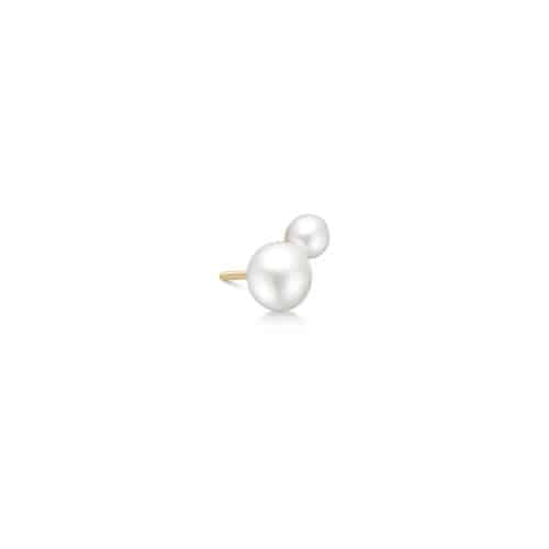 Julie Sandlau Edna Earstud White Freshwater Pearls - Bilde 6